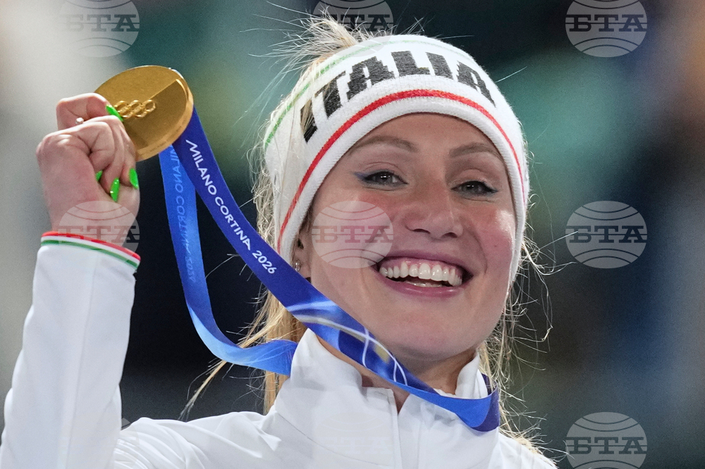 APTOPIX Milan Cortina Olympics Speedskating