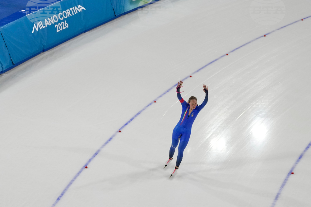 APTOPIX Milan Cortina Olympics Speedskating