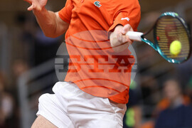 Пловдив - тенис на корт - купа „Дейвис“ - България - Белгия