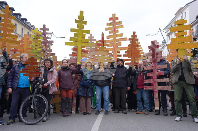 Milan Cortina Olympics-Protest