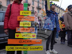 Milan Cortina Olympics-Protest