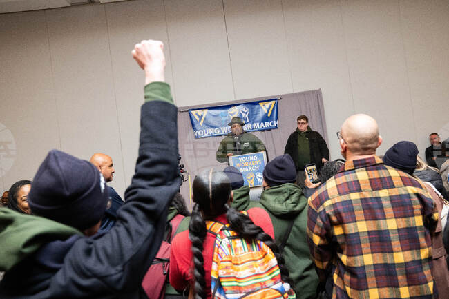 American Federation of Government Employees Rally