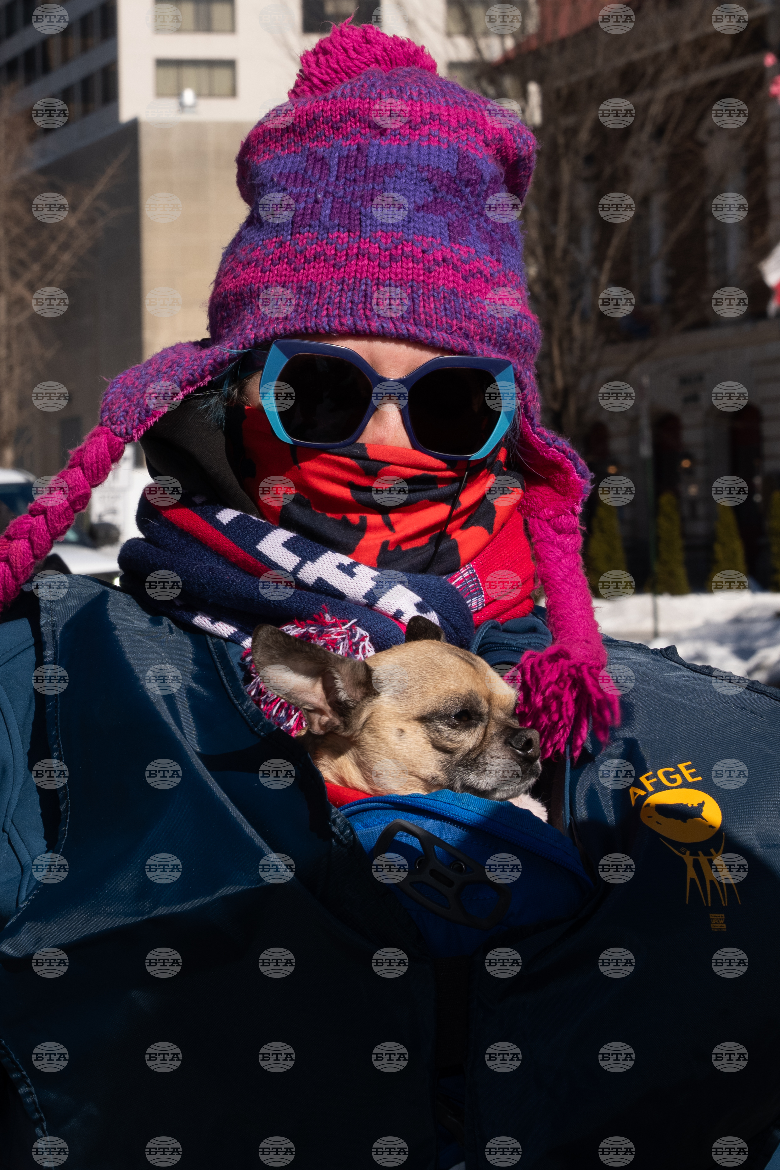 American Federation of Government Employees Rally