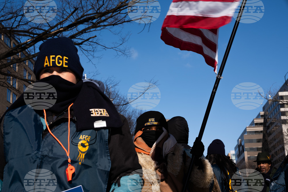 American Federation of Government Employees Rally