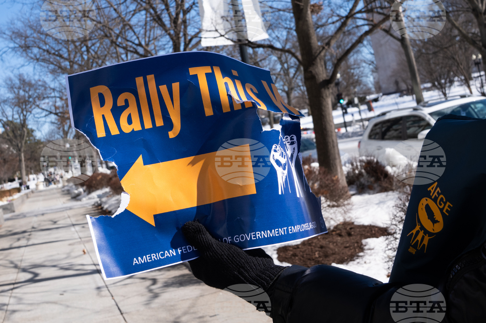 American Federation of Government Employees Rally