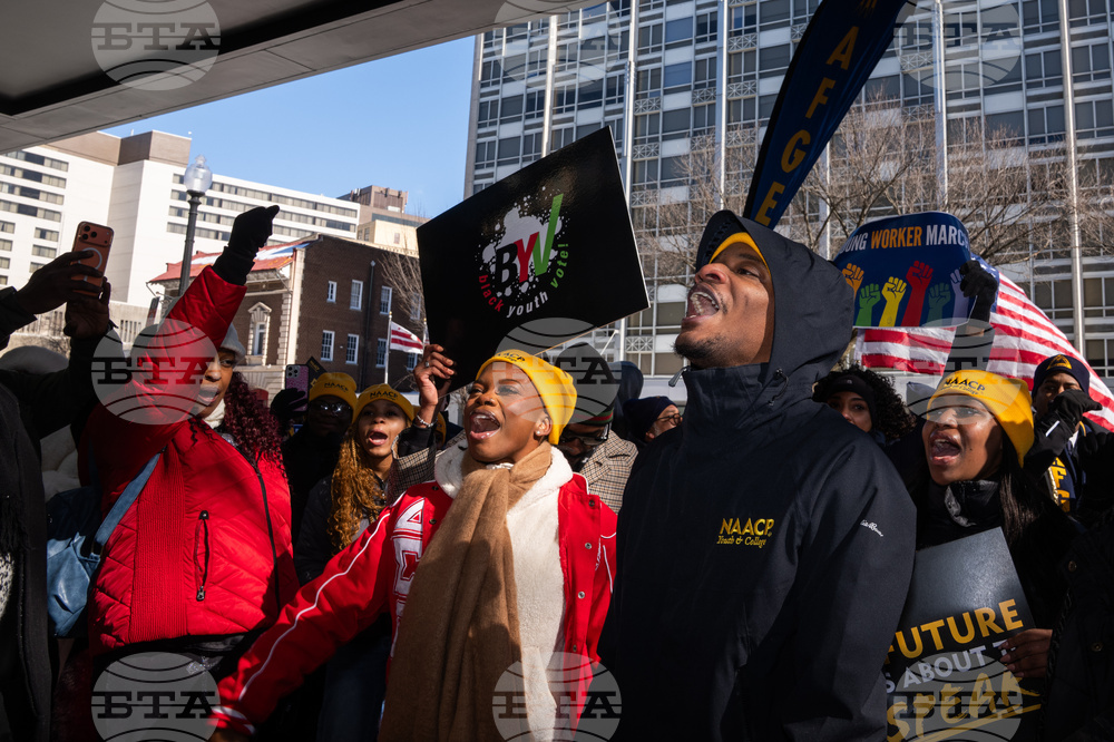 American Federation of Government Employees Rally