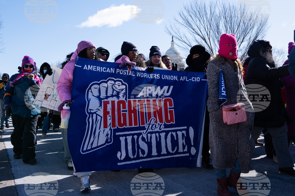 American Federation of Government Employees Rally