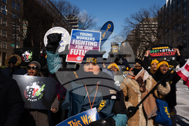 American Federation of Government Employees Rally