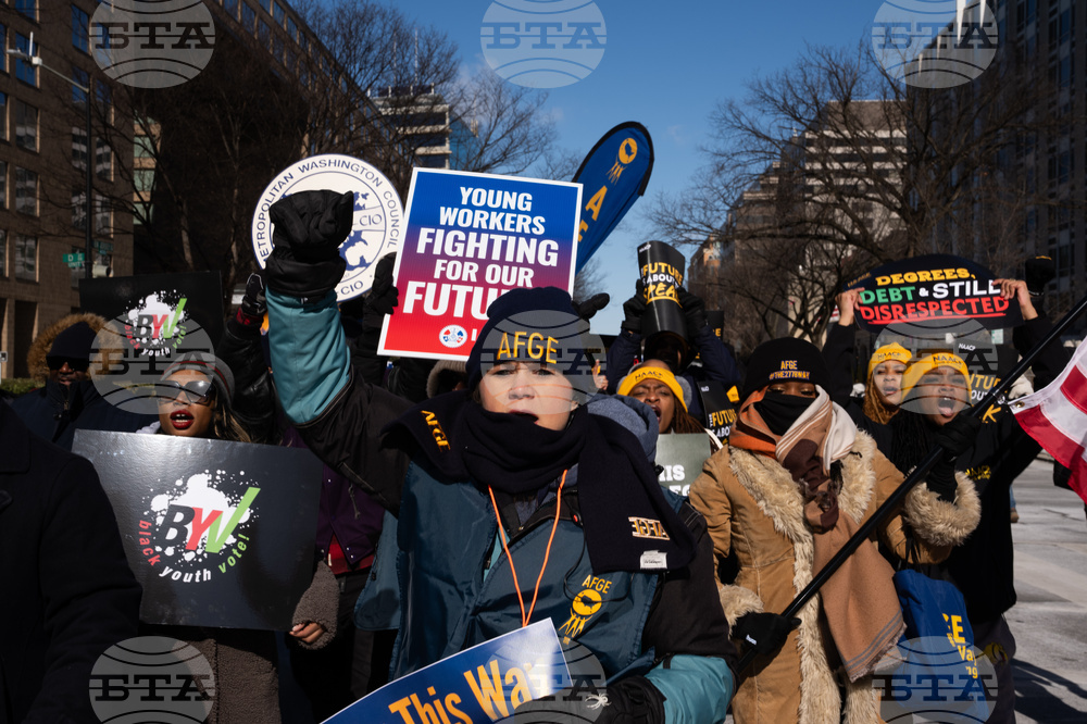 American Federation of Government Employees Rally