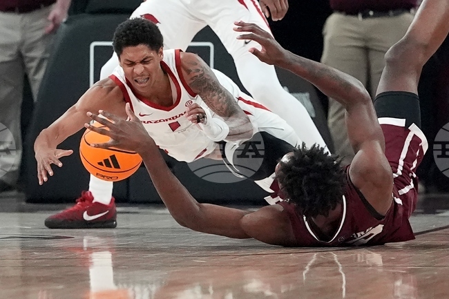 APTOPIX Arkansas Mississippi St Basketball