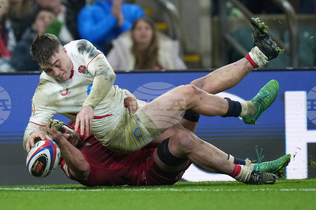 APTOPIX England Wales Six Nations Rugby