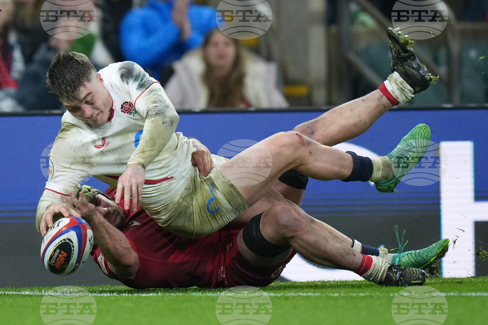 APTOPIX England Wales Six Nations Rugby