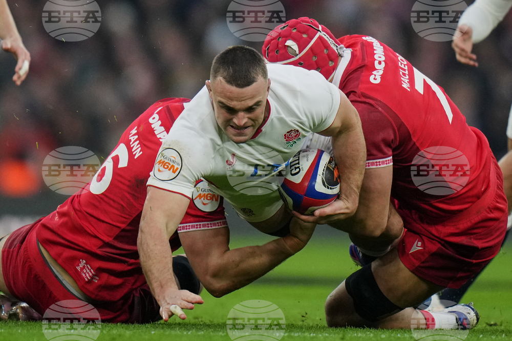 APTOPIX England Wales Six Nations Rugby