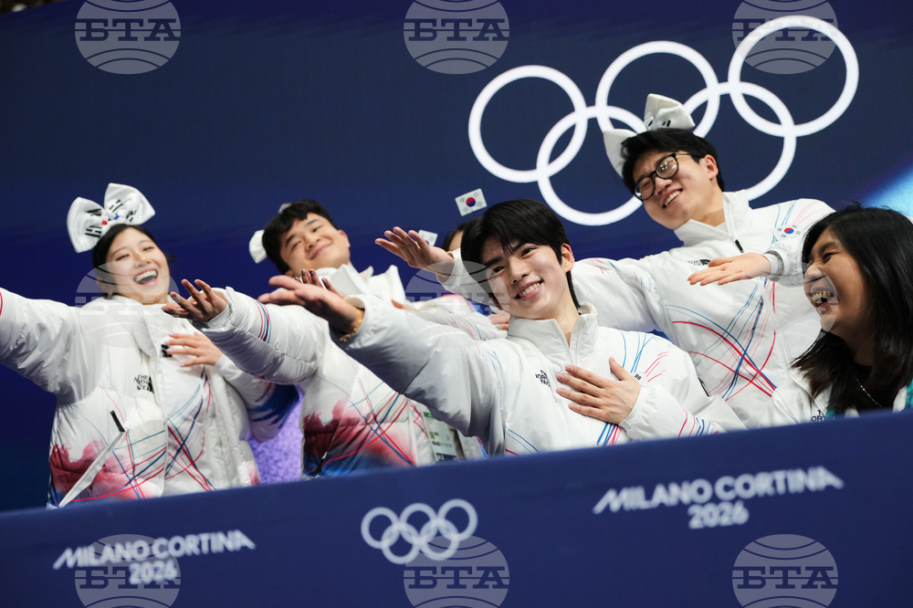 APTOPIX Milan Cortina Olympics Figure Skating