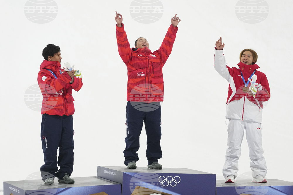 APTOPIX Milan Cortina Olympics Snowboard