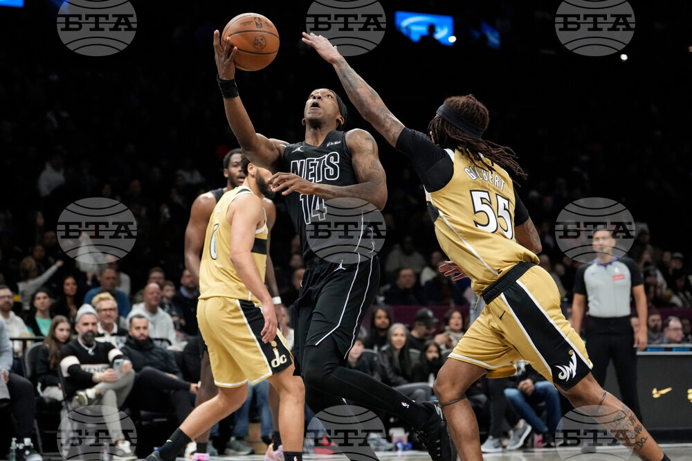 Wizards Nets Basketball