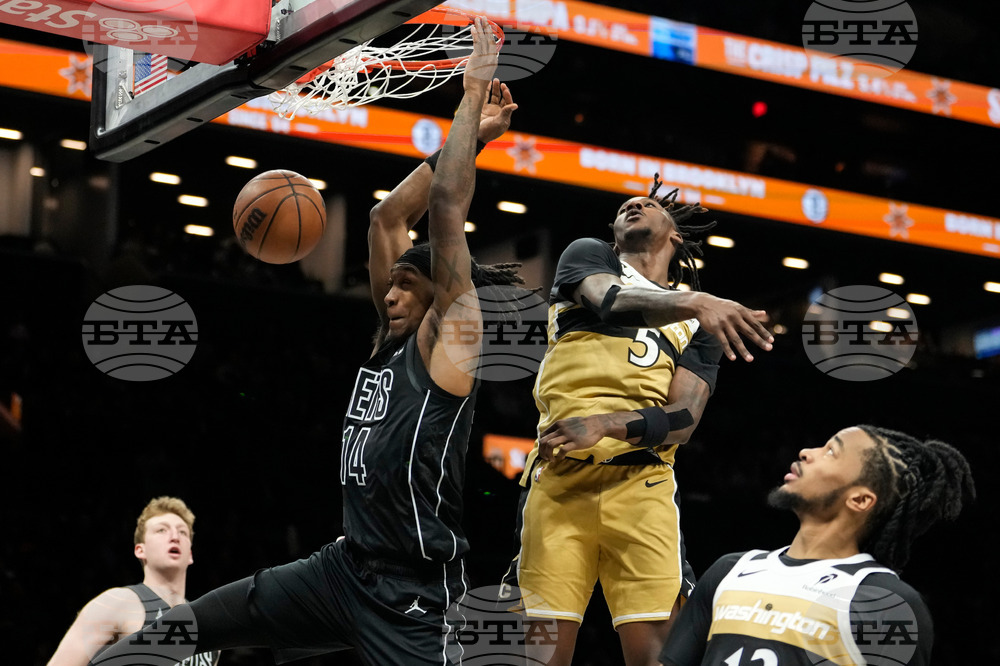 Wizards Nets Basketball