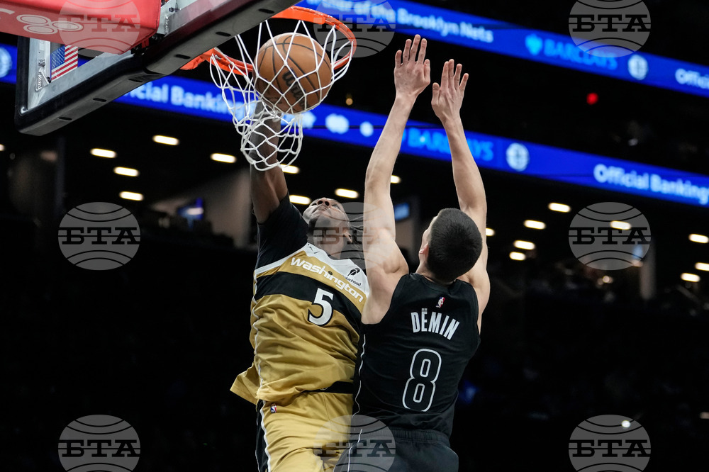 Wizards Nets Basketball