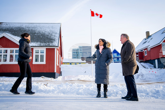 Greenland Canada Denmark