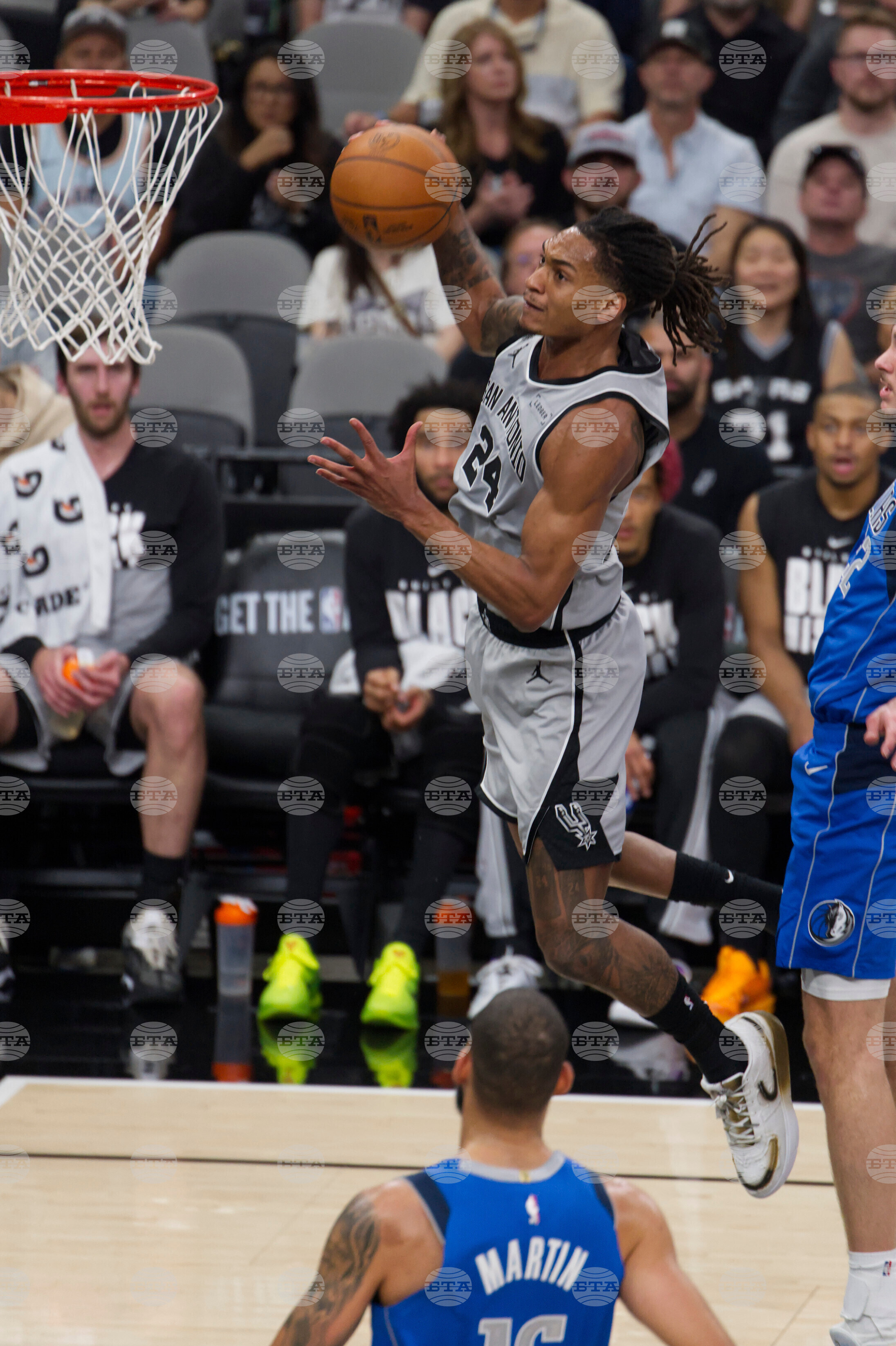 Mavericks Spurs Basketball