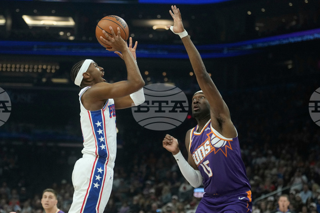 76ers Suns Basketball