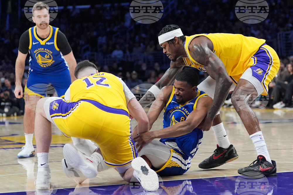 Warriors Lakers Basketball