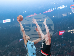Grizzlies Trail Blazers Basketball