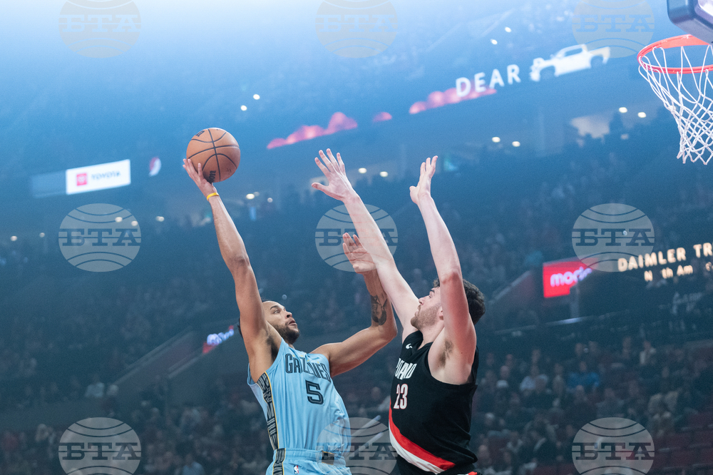 Grizzlies Trail Blazers Basketball