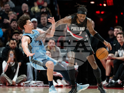 Grizzlies Trail Blazers Basketball