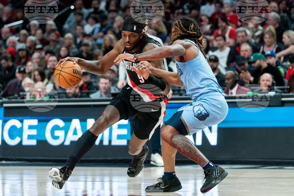 Grizzlies Trail Blazers Basketball