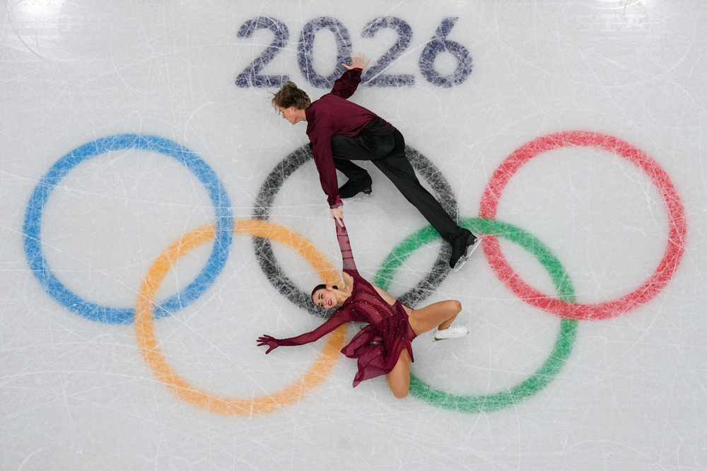 APTOPIX Milan Cortina Olympics Figure Skating