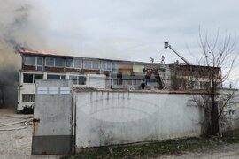 Пловдив - пожар - индустриална зона