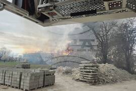 Пловдив - пожар - индустриална зона