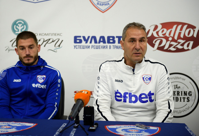 Варна - Спартак Варна - пресконференция