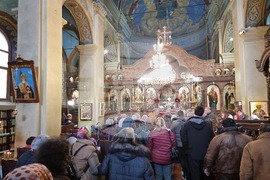 Ямбол - храм „Св. Николай Чудотворец“ - света литургия