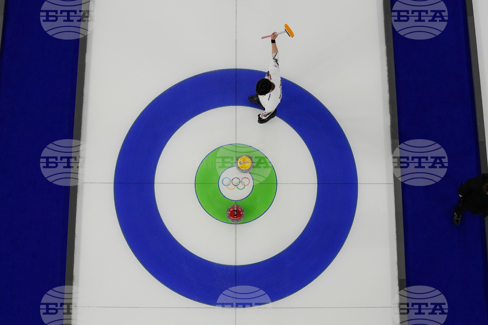 APTOPIX Milan Cortina Olympics Curling