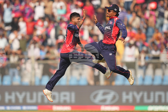 APTOPIX England Nepal T20 WCup Cricket