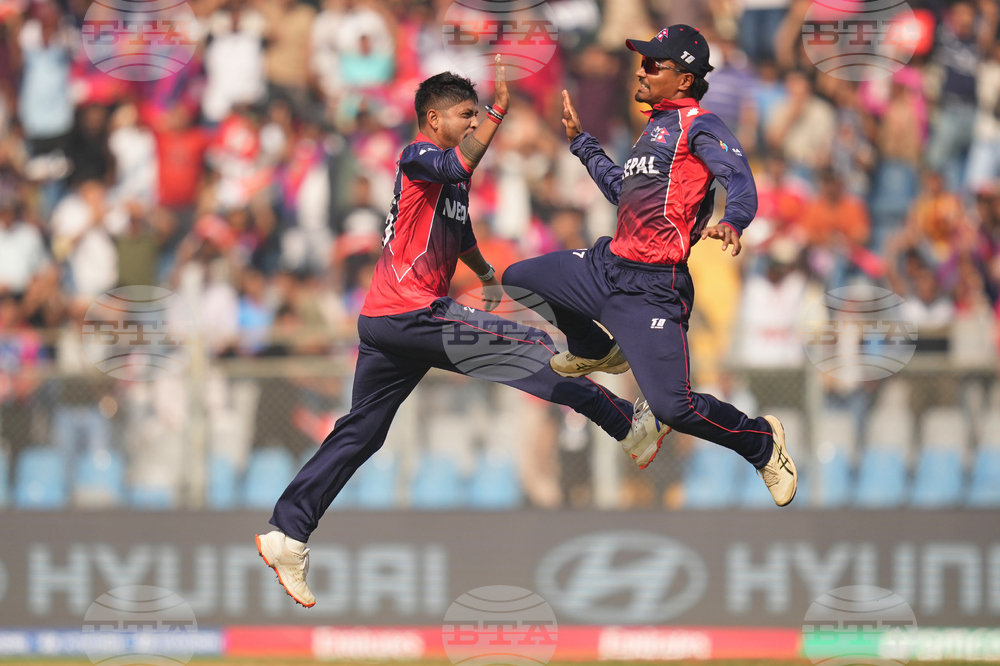 APTOPIX England Nepal T20 WCup Cricket