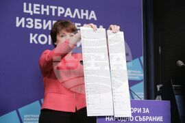 ЦИК - образец на бюлетини