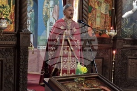 Търговище – храм „Св. Успение Богородично“ – неделна служба и проповед