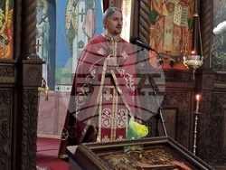 Търговище – храм „Св. Успение Богородично“ – неделна служба и проповед