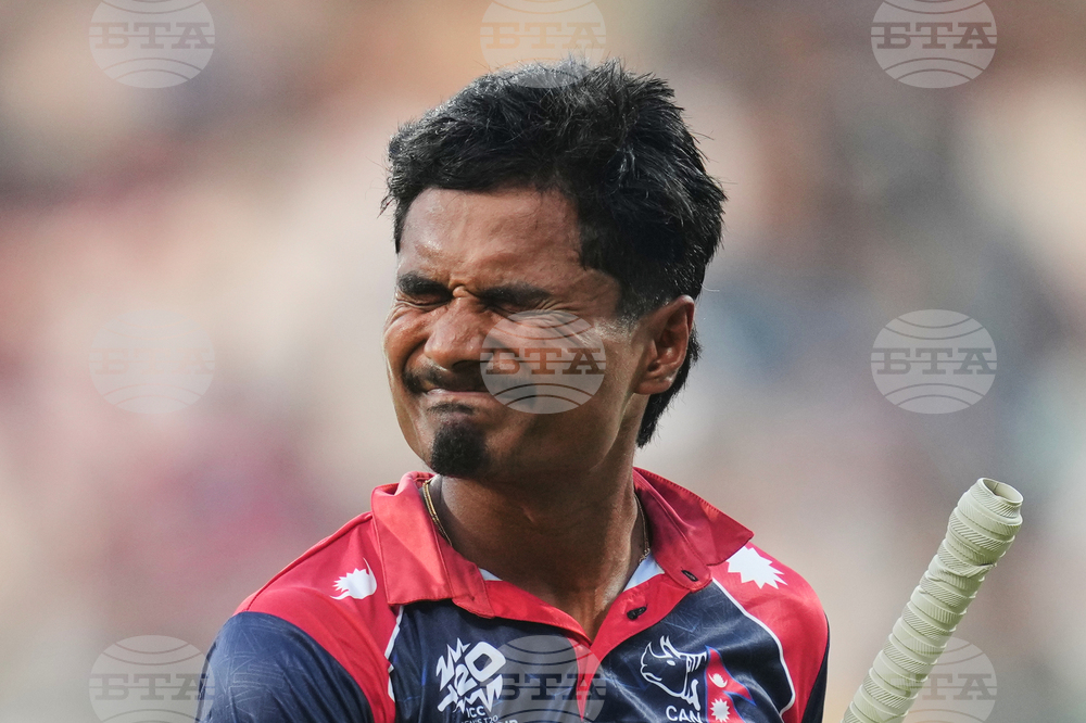 APTOPIX England Nepal T20 WCup Cricket