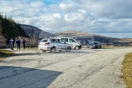 Връх Околчица - полиция - отцепен район