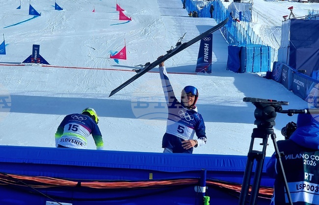 Сноубордистът Тервел Замфиров спечели бронзов медал за България на Олимпийските игри в Милано-Кортина