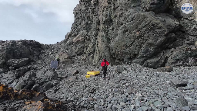 Bulgarian-UAE Seismic Station on Livingston Island Upgraded with Additional Solar Panel