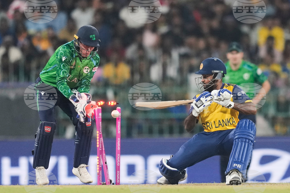 APTOPIX Sri Lanka Ireland T20 WCup Cricket
