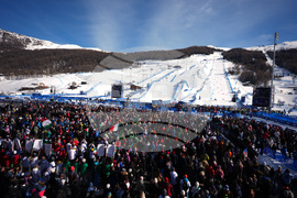 APTOPIX Milan Cortina Olympics Snowboard