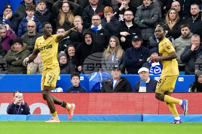 Гол на Исмаила Сар донесе победата на Кристъл Палас над Брайтън