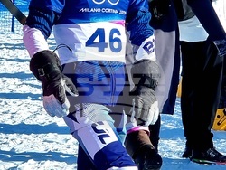 Winter Olympics Milan-Cortina 2026 – Snowboarding – Aleksandar Krushnyak