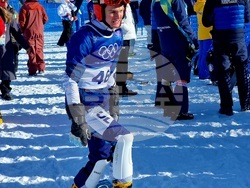 Winter Olympics Milan-Cortina 2026 – Snowboarding – Aleksandar Krushnyak